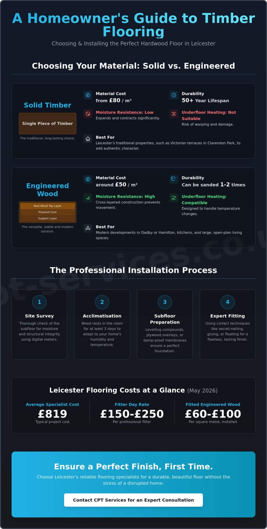 Expert Hardwood Flooring Installation in Leicester: A 2026 Homeowner’s Guide