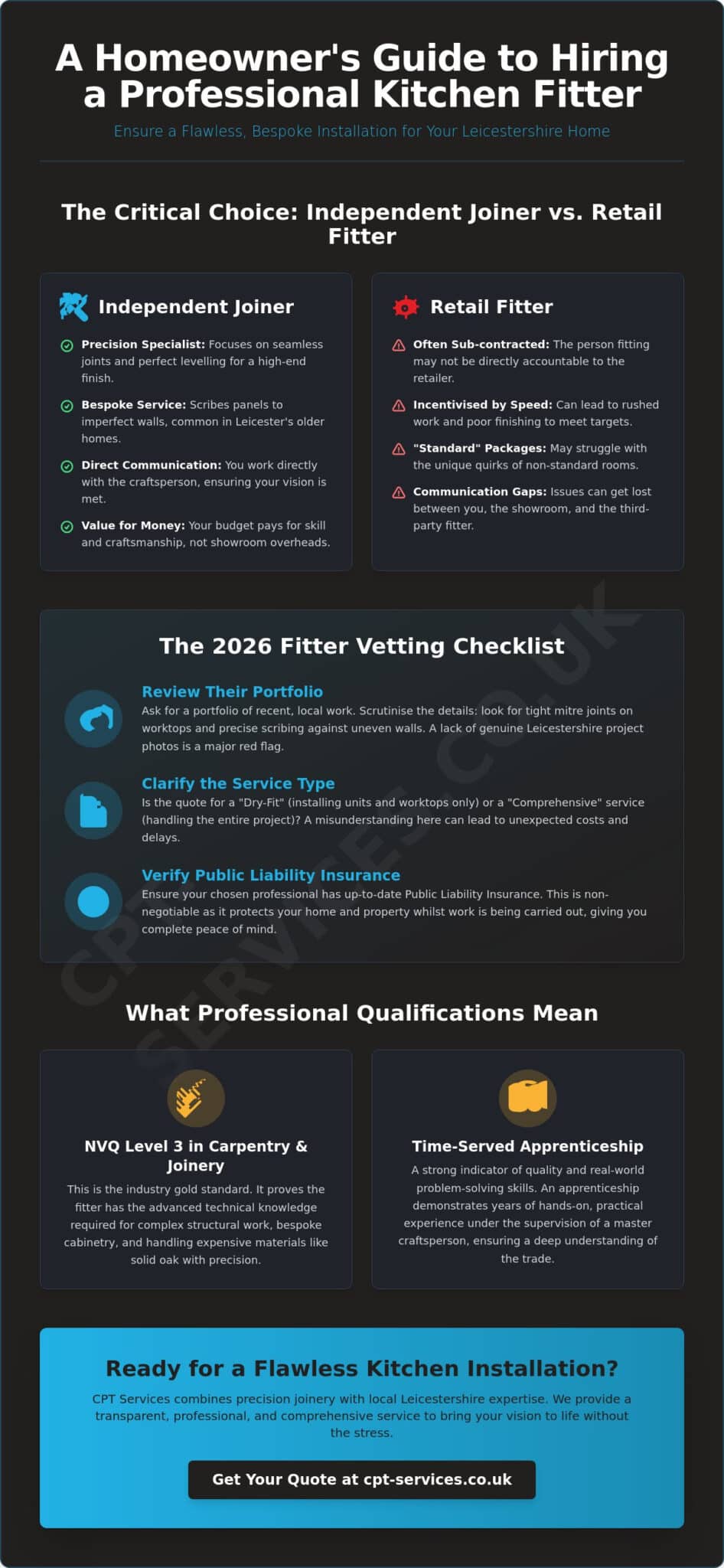 Kitchen Fitters Near Me: The 2026 Homeowner’s Guide to Hiring in Leicester
