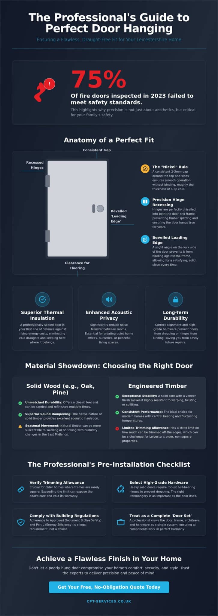 The Ultimate Guide to Professional Door Hanging in Leicester for 2026