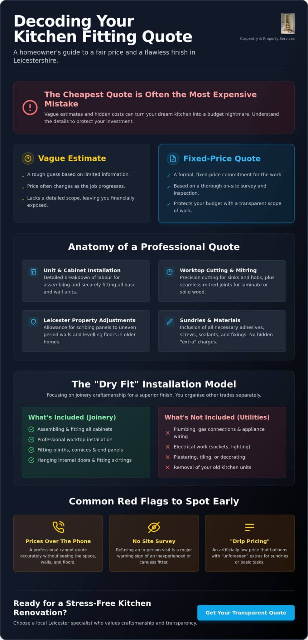 Getting Quotes for Kitchen Fitting: The Homeowner’s 2026 Comparison Guide